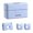 Blue Color, variant on Silicone Case for Mic Mini Wireless Microphones Accessory Charging Case
