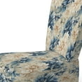 thumbnail image 4 of Designart "Lacy Tropics" Blue Tropical Upholstered Accent Chair - Tropical Arm Chair For Living Room, 4 of 5