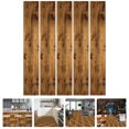 thumbnail image 2 of 5pcs Peel and Stick Floor Planks Decorative Floor Sticker Wood Grain Floor Tile Decal, 2 of 8