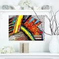 thumbnail image 1 of Illustration Abstraite Colorée - Impression d'Art sur Toile Abstraite, 1 of 3