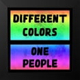 thumbnail image 2 of Phillip, Jamie 20x20 Black Modern Framed Museum Art Print Titled - Black Lives Matter, 2 of 5