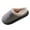 Gray, variant on Miluxas Mens Cozy Memory Foam Slippers Casual Slip On Warm Non Freezing Slippers House Shoes Indoor/Outdoor Sandal Slippers Gray 44