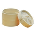 thumbnail image 5 of 1 Set Food Bamboo Steamer Multi-use Steamer Bamboo Buns Steamer with Lid, 5 of 7