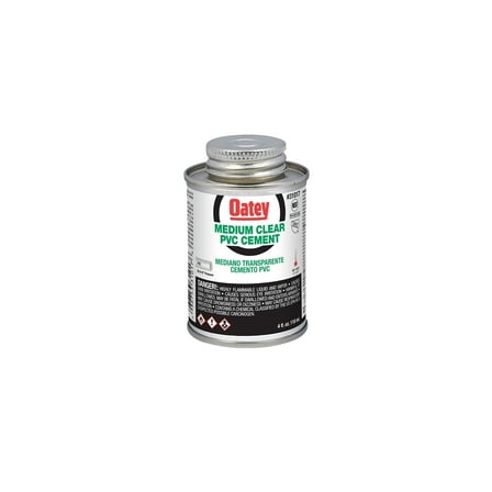 Oatey 31017 Cement, 4 oz, Liquid, Clear