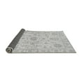thumbnail image 2 of Ahgly Company Indoor Square Oriental Gray Traditional Area Rugs, 8' Square, 2 of 4