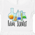 thumbnail image 4 of Inktastic Future Scientist with Beakers, Test Tubes and Formulas Girls Toddler Dress, 4 of 5