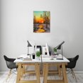 thumbnail image 7 of Enhance Your Decor12x16 Frame for Oil Paintings, Wall Art Prints, Vintage Sunset Theme for Home Office, 7 of 7
