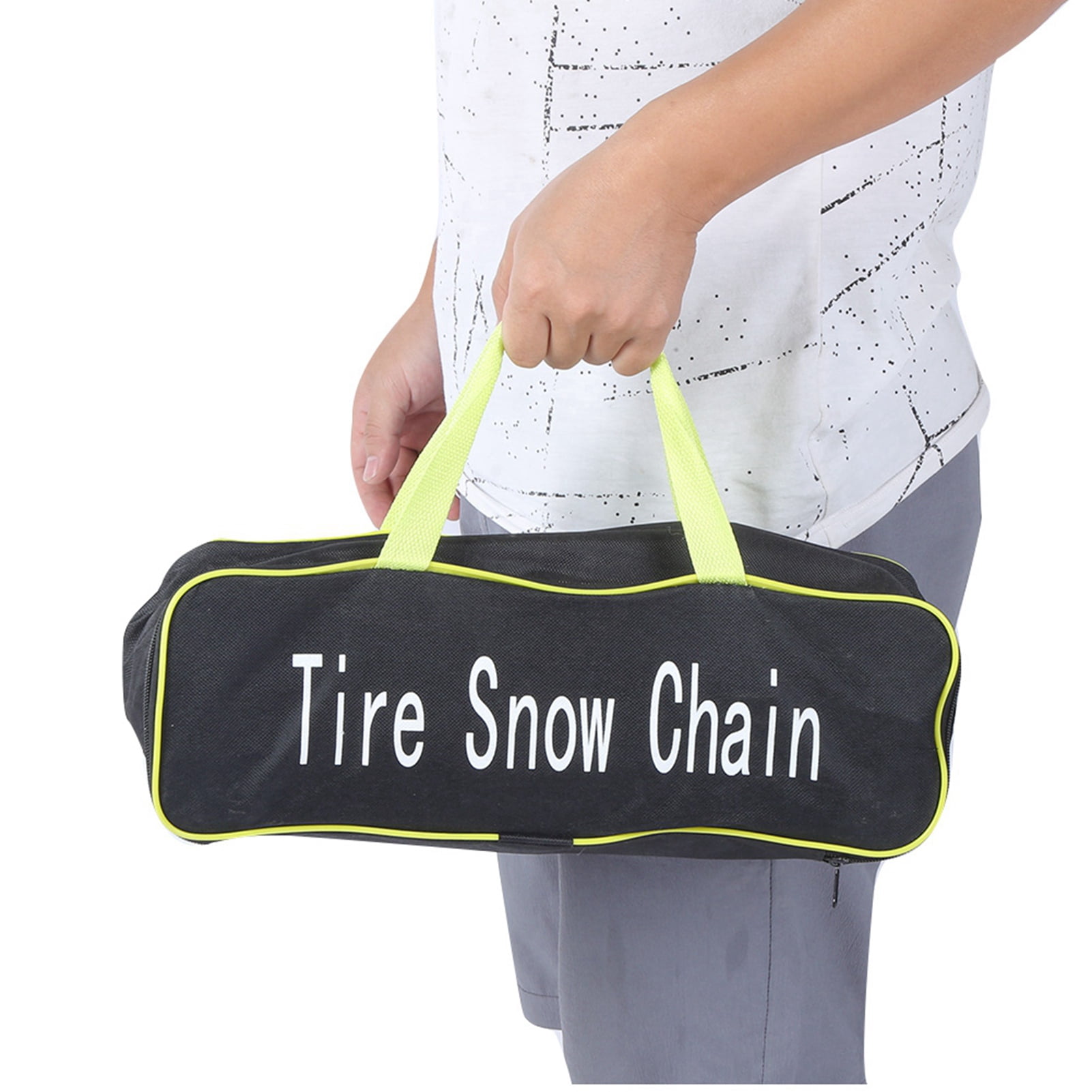 Chaînes à Neige Réglables Pour Pneus Voiture - 10 Pièces Antidérapantes Nylon, Pour Glace, Neige, Boue