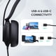 thumbnail image 3 of Auriculares USB Yealink UH37 con micrófono con cancelación de ruido para PC y teléfono, 3 of 4