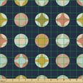 thumbnail image 2 of Ambesonne Geometric Fabric by the Yard Upholstery, Retro Pastel Lines Art, 3 Yards, Multicolor, 2 of 5