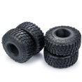 thumbnail image 3 of Vogacara RCGOFOLLOW-neumáticos de ruedas sobre orugas de 1,9 pulgadas, 120mm de diámetro, 52mm de ancho, 1/10 SCX10 D90 TRX4 TF2 CC01 Capra Kits de construcción modelo Negro, 3 of 6