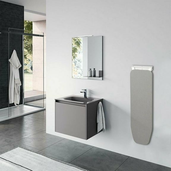 Shzicmy Gray Folding Compact Ironing Board Wall Mounted Ironing Station