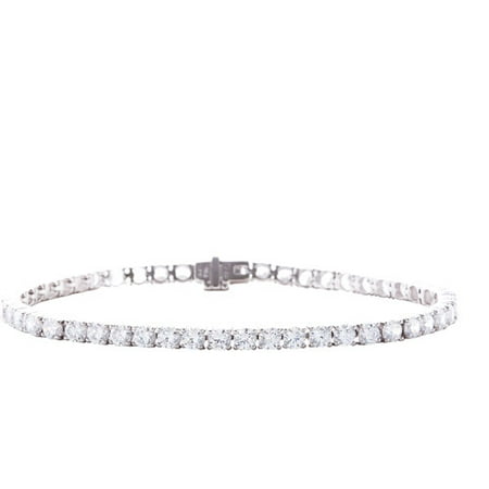 16 Carat T.g.w. White Cubic Zirconia Ste