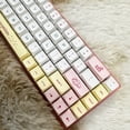 thumbnail image 2 of Teclado mecánico para juegos Teclado de 68 teclas (kit rosa + tecla Macaron) Ehuebsd Para estrenar, 2 of 8