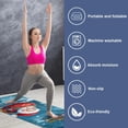 thumbnail image 2 of Christmas Gym Towel with Storage Bag, 72.8"x26.8", Suitable for Yoga, Pilates, Fitness, etc. - Gym Towels for Hot Yoga, Pilates, and Workouts, 2 of 6