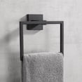 thumbnail image 3 of Orlif Bathroom Towel Ring SUS 304 Stainless Steel Square Towel Bar，Towel Rack Matte Black Towel Holder Modern Towel Hanger, 3 of 7