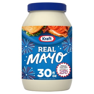 Kraft Mayo Real Mayonnaise (30 oz Jar) (Pack of 32) - Walmart.com