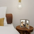thumbnail image 7 of 4 Pack Hinged 4x6 Picture Frame, Rustic Wood Grain 4 by 6 Photo Frames for Tabletop Display, 7 of 7
