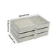 thumbnail image 3 of Fiudx Caja de Almacenamiento con Cajones, Diseño Transparente Multifuncional, Apilable para Ahorrar Espacio, Cajones a Prueba de Polvo, Organización Ordenada, Oficina En Casa, Solución de Almacenamie, 3 of 7