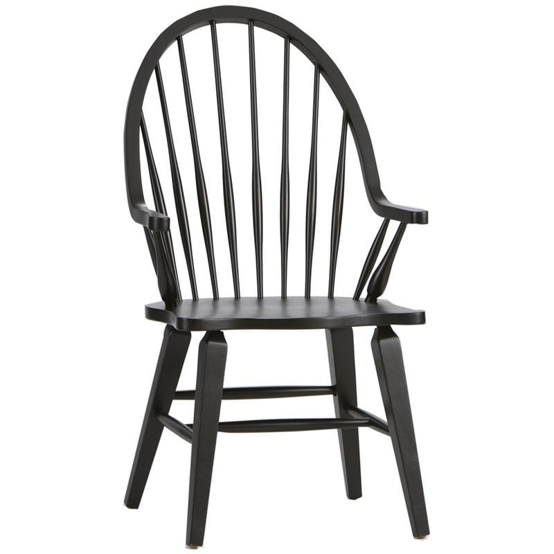 Liberty Furniture Hearthstone Windsor, Windsor Dining Chairs With Arms