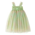 thumbnail image 1 of WEAIXIMIUNG Robes 3T pour Filles Enfants Robe d'Été Sans Manches Dégradé en Maille pour Fête, 1 of 5
