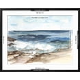 thumbnail image 5 of Art.com Coastal Watercolor V Art Print by Ethan Harper, Black Frame Wall Art, 29" x 23", 5 of 5