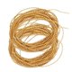 thumbnail image 1 of 2x 5 metros de cadena de cadena de adorno de de material de oro y material de plata para decoración de uñas, artesanía de 15 mm Hugo Ajuste de las cintas de los granos del oro, 1 of 6