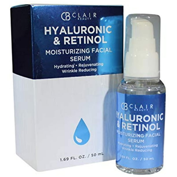 CB Clair Hyaluronic Acid and Retinol Moisturizing Facial Serum