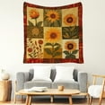 thumbnail image 3 of Cozy 60"x80" Throw Blanket - Ultra-Soft & Lightweight Throw for Sofa, Bed or Travel, Perfect for Chilly Nights, Movie Time & Relaxation, Wrinkle-Resistant, Sunflower, 3 of 4