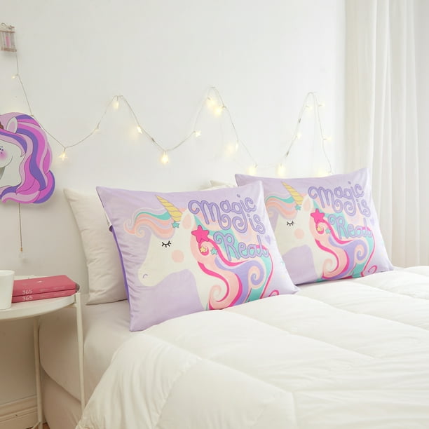unicorn bed pillow