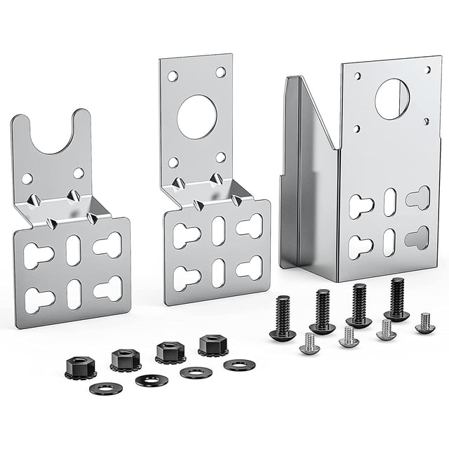 Onlyfire 6902 Universal Barbecue Grill Stainless Steel Rotisserie Motor Bracket Set
