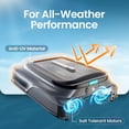 thumbnail image 4 of Aiper EcoSurfer S1 Solar Pool Skimmer, Robotic Pool Surface Cleaner for Above Ground & In Ground Pool w/ App Support, Ultrasonic Detection - Black, 4 of 7