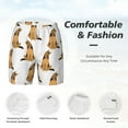 thumbnail image 5 of Lsque Mens Swim Trunks German Shepherd Dog Pattern - Bathing Suit Compression Liner - Beach Swim Shorts Swimwear - (S-3XL) - Stretch Quick Dry -Medium, 5 of 9