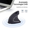 thumbnail image 4 of Mouse Ergonómico Recargable EASYTAO Negro con Protección para el Brazo, 4 of 7