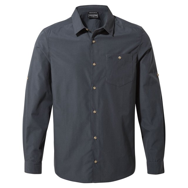 Craghoppers - Camisa Kiwi Ridge para Hombre (Azul Acero)