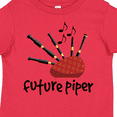 thumbnail image 4 of Inktastic Bagpiper Kids Future Piper Boys or Girls Toddler T-Shirt, 4 of 5