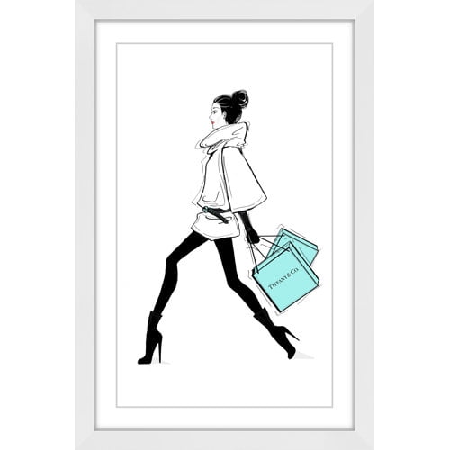 Marmont Hill "Always on the Go" by Loretta So Framed Painting Print