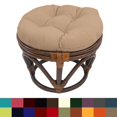 thumbnail image 2 of Ottoman International Caravan 3301-TW-RR-IC Ratán Rojo, 2 of 5