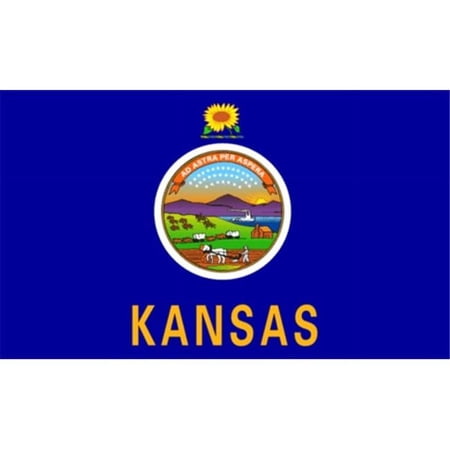 Integrity Flags Kansas State Flag 36 x 60 (33535)