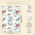 thumbnail image 2 of Watercolor Flowers,Dragonflies and Butterflies Hand Towels Set of 2 Decorative Hand Bath Towel for Bathroom Kitchen Accessories Hotel Spa Valentines Mothers Day Wedding Gifts 18 x 26 Inches, 2 of 6