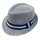 thumbnail image 1 of Sombrero de 56-58 cm de circunferencia para hombres y mujeres, sombreros para exteriores, sombreros de paja con protección solar, sombreros de jazz retro, 1 of 5