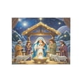 thumbnail image 5 of Mary Nativity Jesus Art Wall Decor Christian Canvas Wall Art Bedroom Living Room Christian Pictures Ready To Hang, 5 of 5