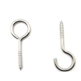 thumbnail image 2 of Perno de argolla con tornillo de ojal de acero galvanizado - Gancho de tornillo de alta resistencia cerrado M3 40 de 10 piezas, 2 of 3