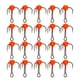 thumbnail image 2 of 10 anzuelos triples afilados para pesca en hielomini anzuelo rojo de acero al carbono (8) Ndcxsfigh Nuevos Originales, 2 of 9