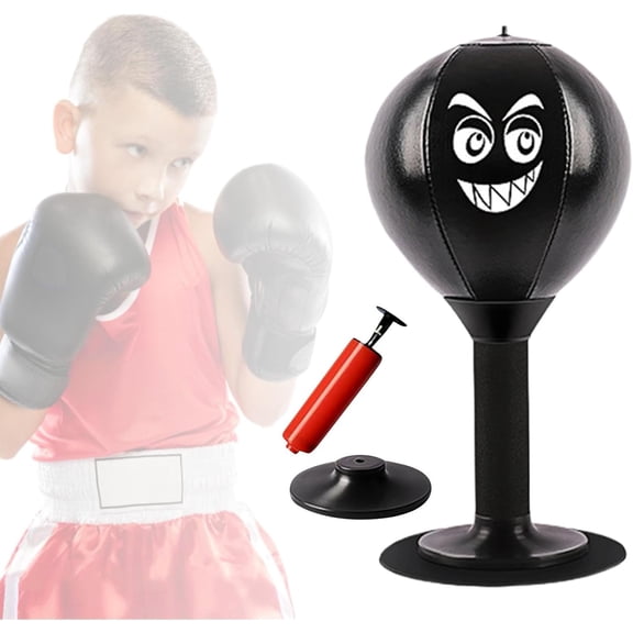 Desktop Punching Bag for Stress Relief, Desk Boxing Bag with Strong Suction Cup, Fun Punch Rage Bags for Adults Men Women, Office Table Speed Ball, Portable Desk Boxing Punch Bags Gift for Birthday