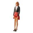 thumbnail image 2 of Figura Diorama 1/64 perfke personaje de dama con vestido Falda roja, 2 of 9