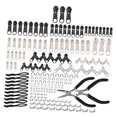 thumbnail image 4 of 197x Zipper Repair Kits Fix Zip Puller Metal Sewing Craft Instant Zipper Zipper Pull for Jackets Coats Jeans Backpack Luggage, 4 of 7