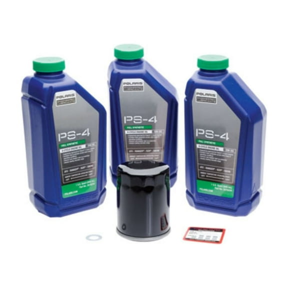 4-Stroke Oil Change Kit Polaris PS-4 Plus 5W-50 for Polaris RANGER RZR XP 4 TURBO S 2019-2020