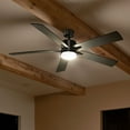 thumbnail image 2 of 330060SBK-Kichler Lighting-Lucian Elite XL - 5 Blade Ceiling Fan with Light Kit In Modern Style-14.25 Inches Tall and 60 Inches Wide-Satin Black, 2 of 14