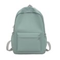 thumbnail image 2 of Travel Backpack Lightweight Water Resistant Large Capacity Casual Ins Style Nylon Backpack for School Work Daily Use 1 Piece Green 16 X 11 X 5 Inches, 2 of 5